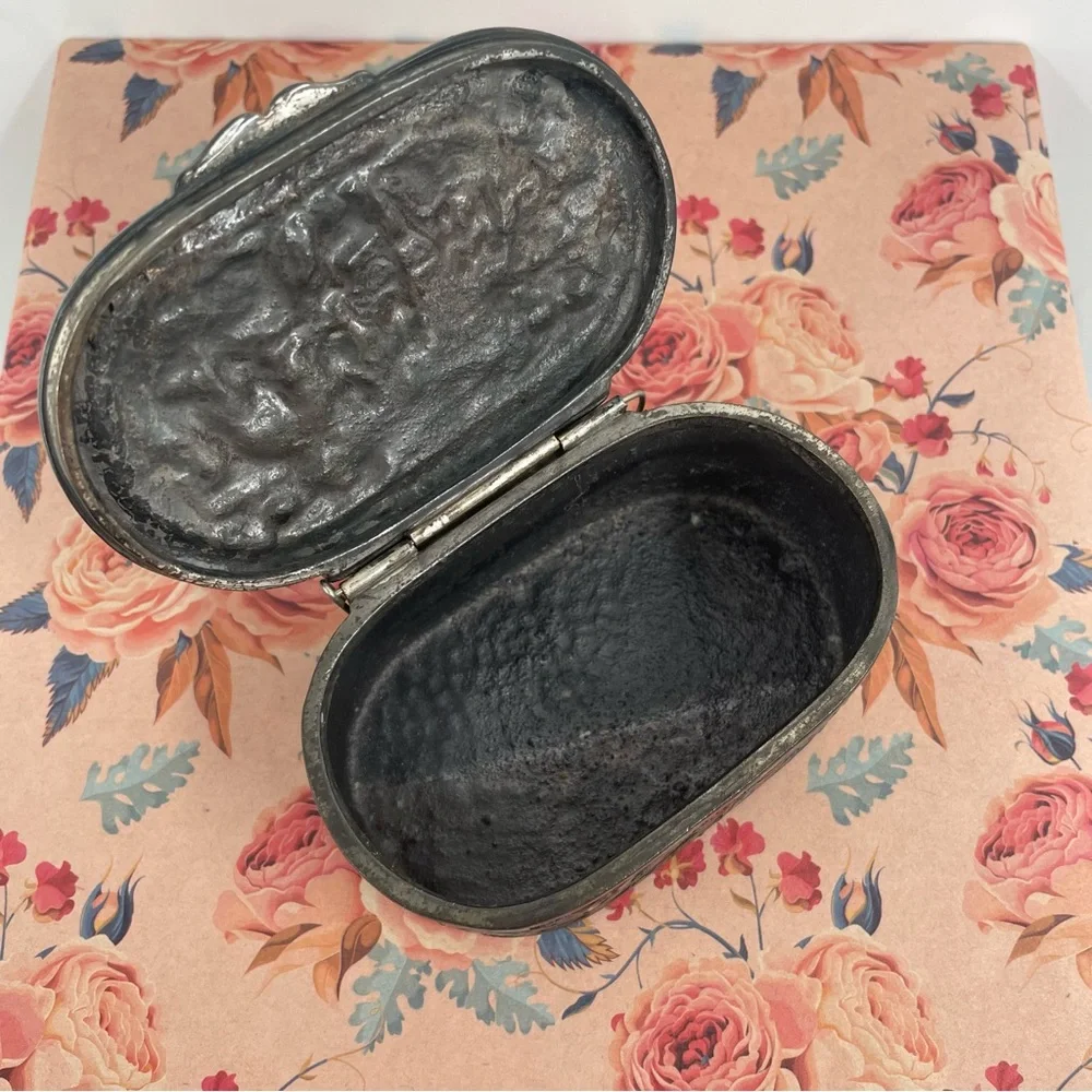 Antique Jennings Brothers Trinket / Jewelry Box